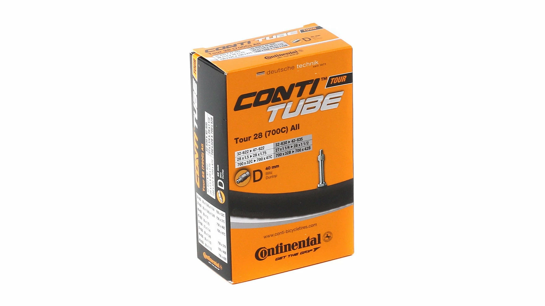 Continental Conti Schlauch Tour 28 All D40 3 Continental Conti Schlauch Tour 28 All D40