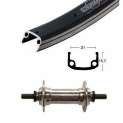 CFP VR 26x1.90 Schürmann Sport Schwarz