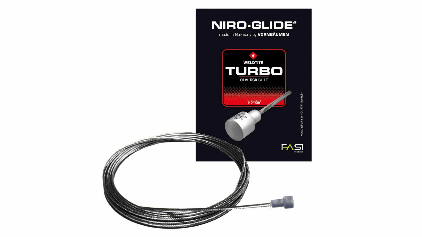 Niro-Glide Bremszug 800mm Flaschennippel 3 Niro-Glide Bremszug 800mm Flaschennippel