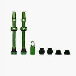 Muc-Off Muc Off Tubeless Valve Kit V2 60 Mm -Zefal Verkäufe az muc off tubeless value kit v2 60 mm 0 green 223991
